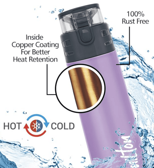 Milton Atlantis 900 Thermosteel Water Bottle, 750 ml - Image 5